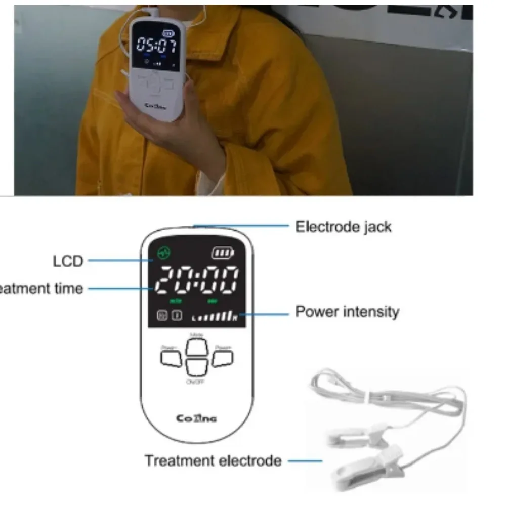 

Insomnia Anxiety Depression CES Sleeping Therapy Transcranial Microcurrent Pulse Massage CES Sleep Aid Device Instrument Home