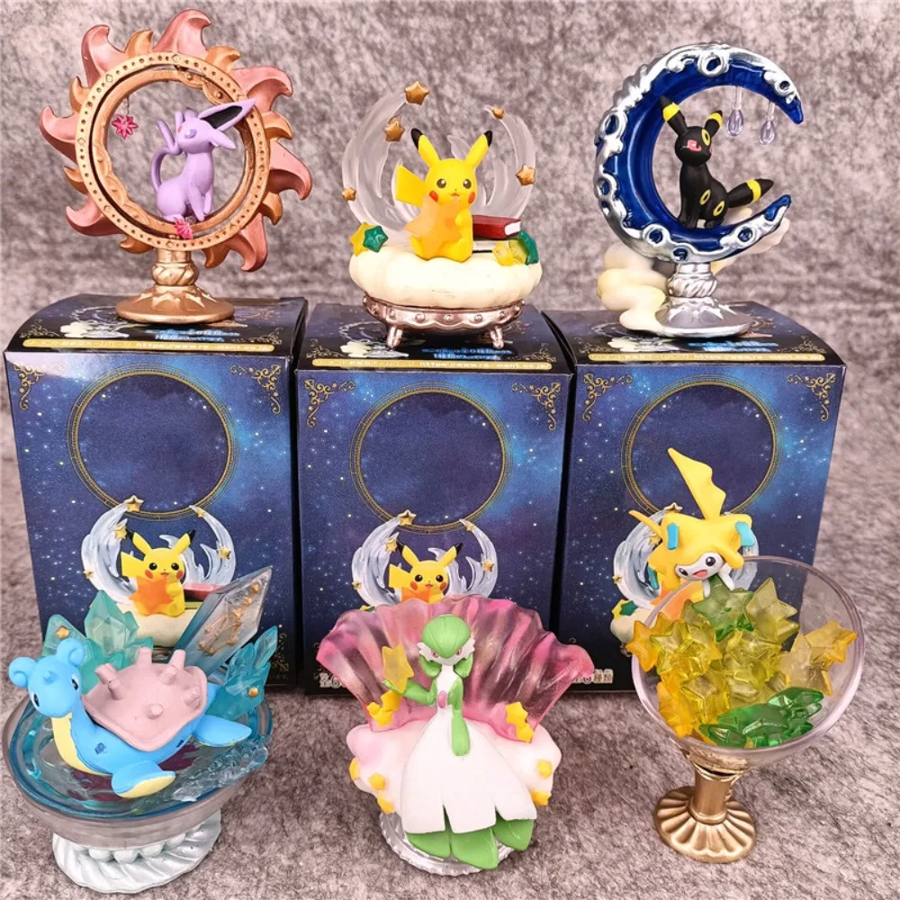 Pokemon Swing Episode Collection Pikachu Mystery Box Eevee Handmade Blind Box Anime Snorlax Surprise Gift Collection Toys view 4