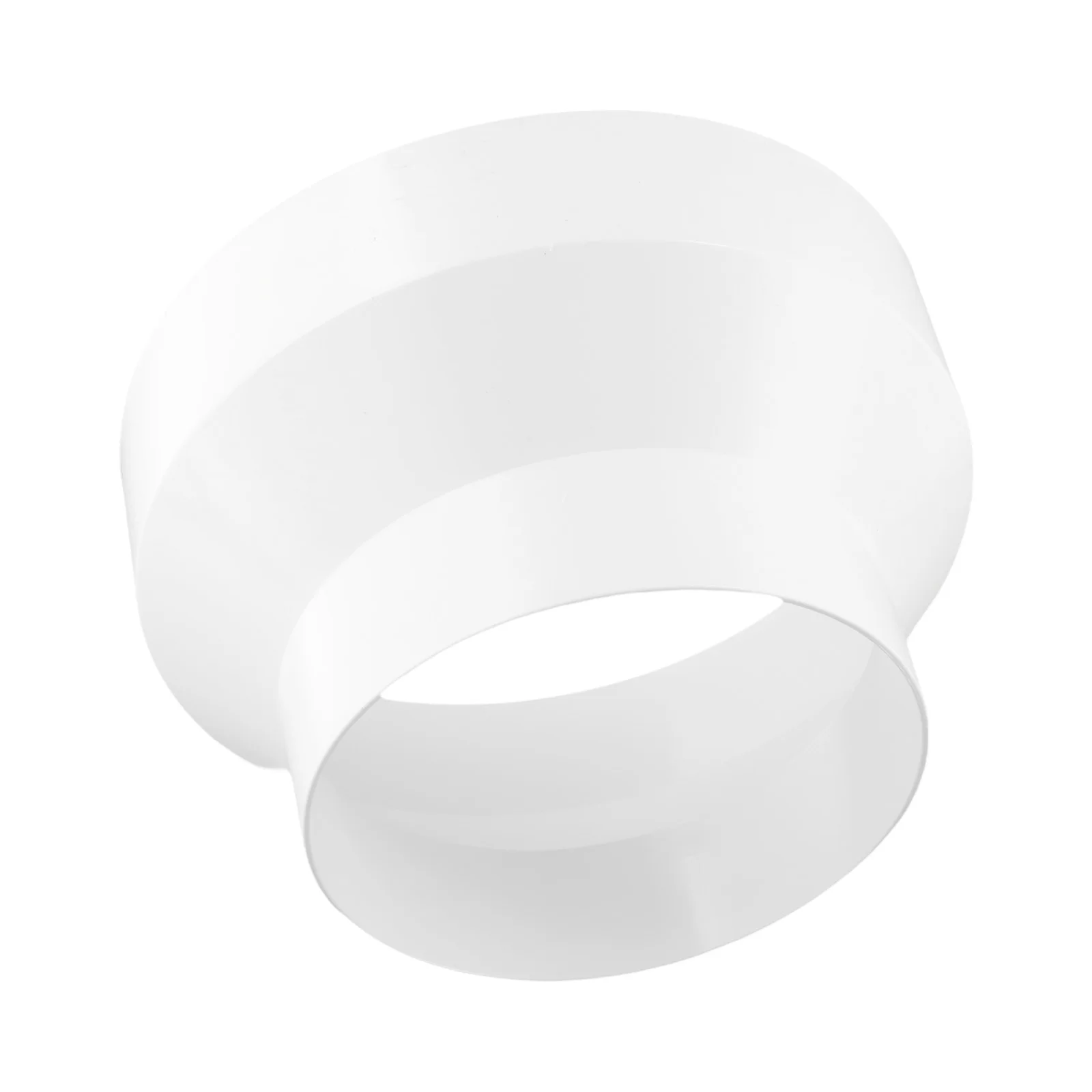 Bathroom Kitchen PVC Duct Adapter Hose Clamp Adapter Inner Diameter 5.6 High Strength Sturdiness Aluminum Foil Tape Durability