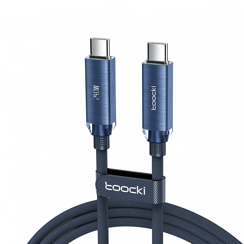 240W super fast charging dual Type-C charging cable PD3.1 data cable suitable for mobile phones and laptops