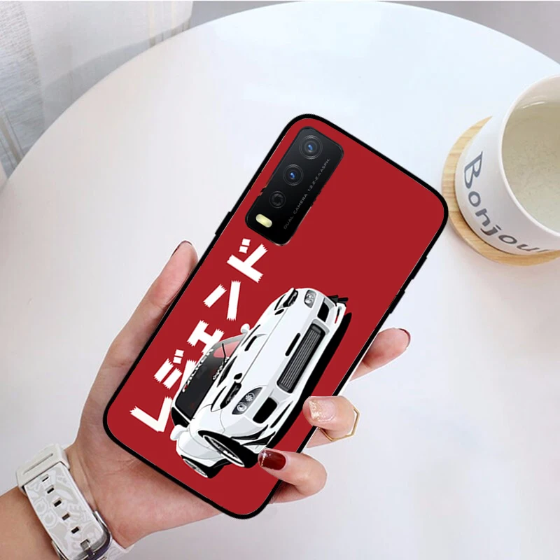 JDM Car Phone Case For VIVO Y31 Y21 Y70 Y21S Y20S Y72 Y35 Y11 Y53S Y33S Y55 Y76 Y51 Y11S Y01 Y1S Y91C Y91i