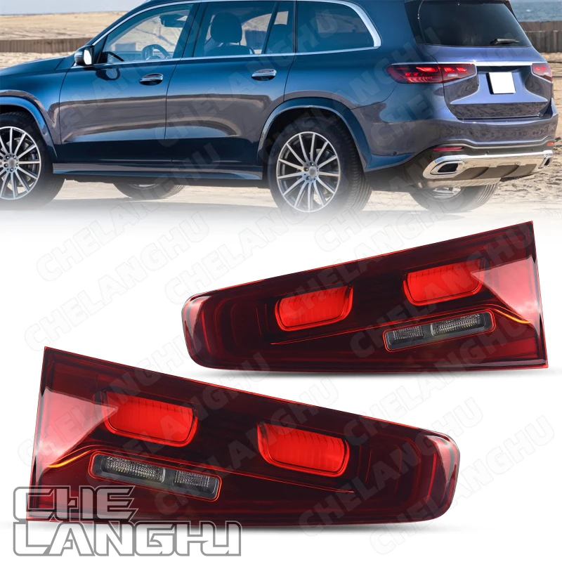 

LED Tail Light For Benz GLS W167 GLS450 GLS580 GLS63 AMG 2024 2025 Inner Side Rear Lamp Car Accessories Turn Light 1679067710