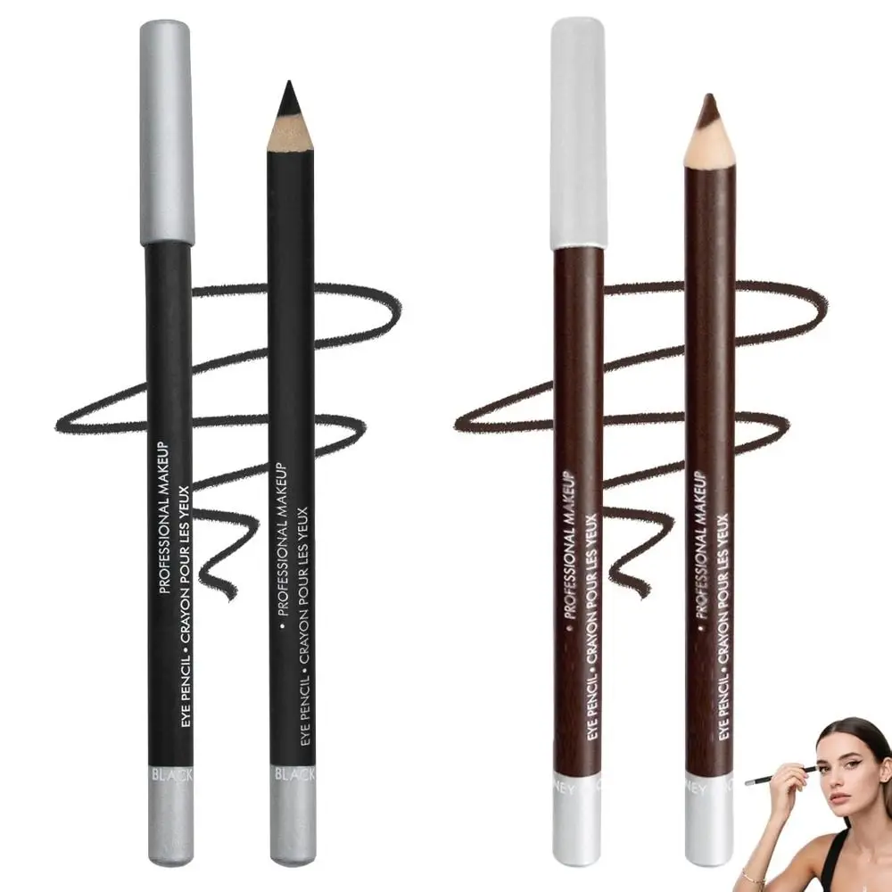 Nowa, odporna na rozmazywanie kredka do brwi Naturalny wodoodporny długotrwały pisak do brwi Łatwe koloryzowanie wzmacniające brwi