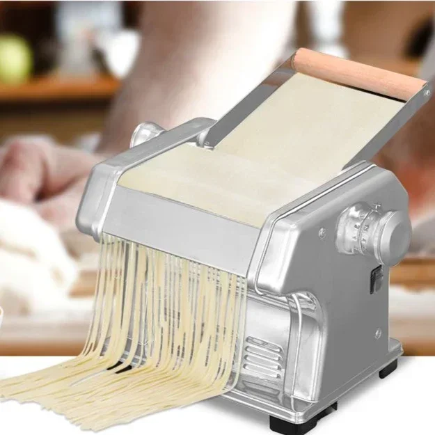 Electric noodle machine. Household. Small. Multifunctional. Fully automatic. Stainless steel. Make fresh noodles at home