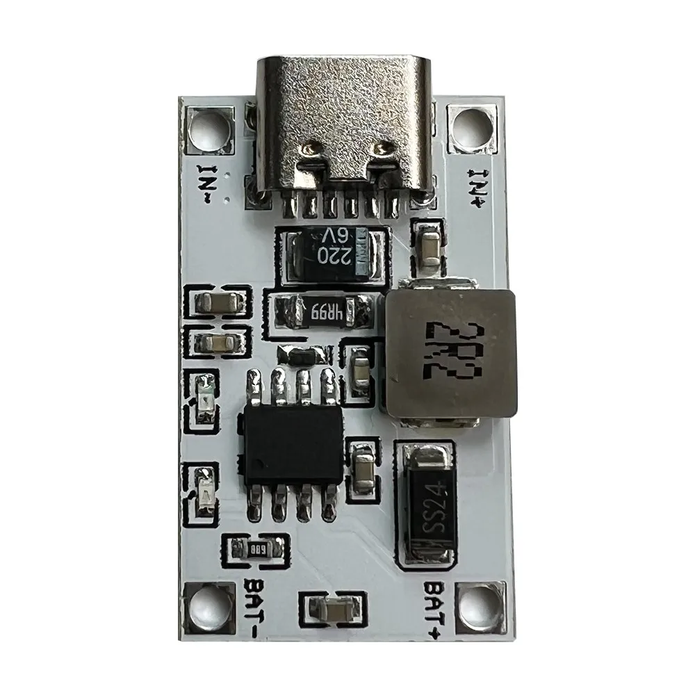 Micro/TYPE-C USB 2S 7.4V 8.4V Lithium Battery Charging Module USB Booster Charging Board 5V 2A to 8.4V Charging Two Batteries