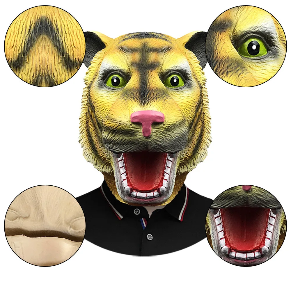 Masque de Tigre en Latex – photo 5