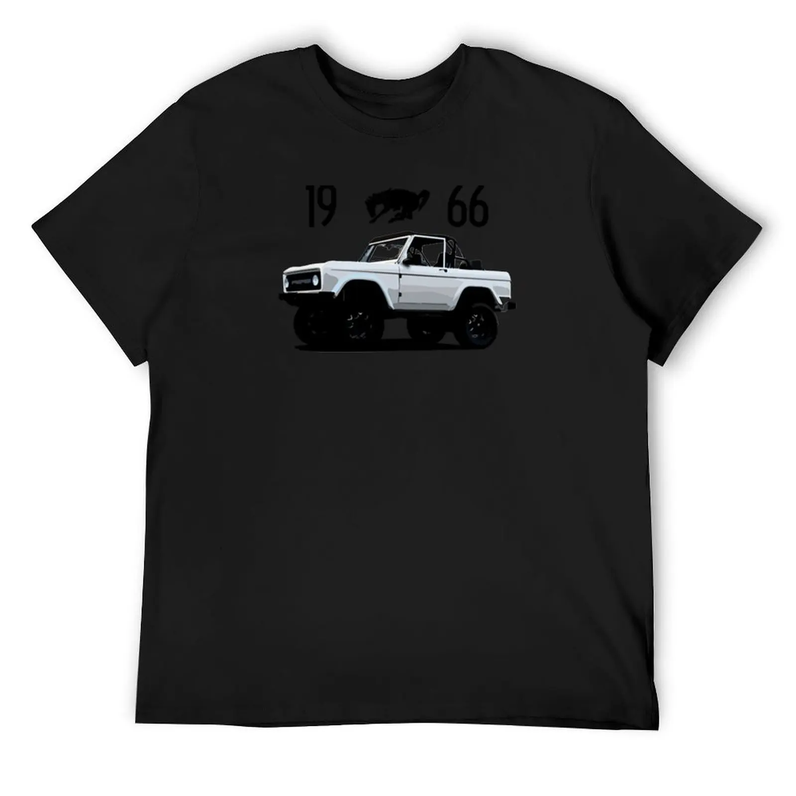 

Bronco1966 white side view T-Shirt T-shirts man rapper graphic tees football t shirt cute clothes heavyweight t shirts for men