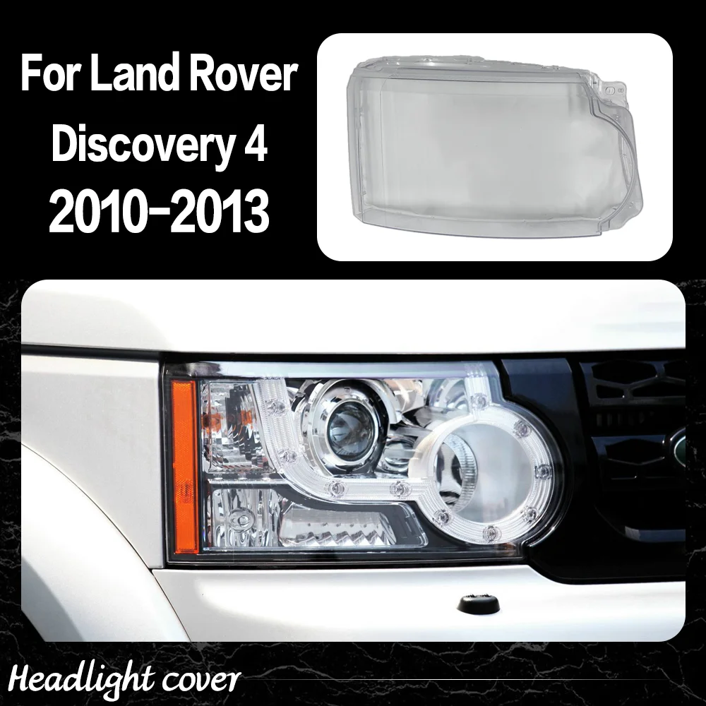 

Front Headlamp Cover Headlight Shell Lampshade Plexiglass Replace Original Lens For Land Rover Discovery 4 2010 2011 2012 2013
