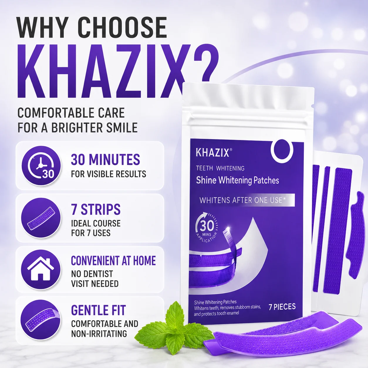 7 пар полосок для отбеливания – обзор и цена Teeth Whitening Routine