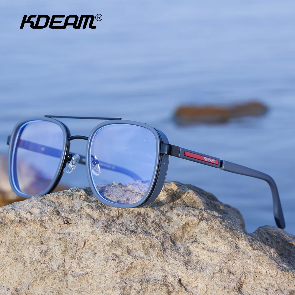 KDEAM Legend Design okulary blokujące niebieskie światło okulary komputerowe bez recepty ochrona oczu okulary zawodowe KD337 — zdjęcie 4