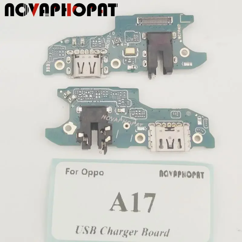 

For Oppo A17 CPH2477 / A17K USB Dock Charger Port Plug Headphone Audio Jack Microphone MIC Charging Board