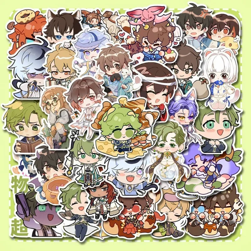 NU Carnival Stickers Edmond Aster Kuya Olivine Yakumo Printing Stationery Kid Sticker School Supplies Decoration Kawaii Gifts