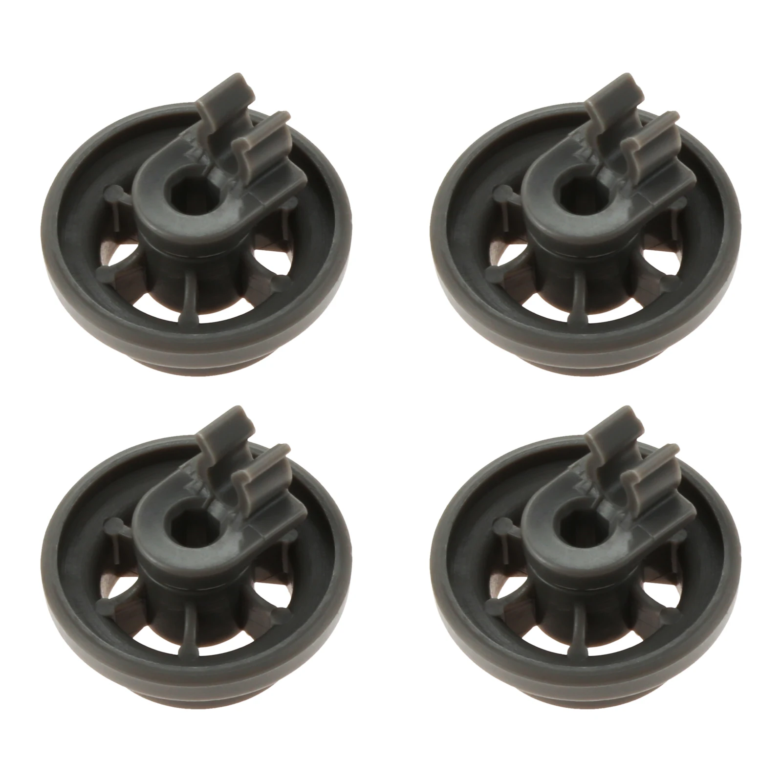 4pcs 4581DD3003B Dishwasher Lower Dishrack Roller Assembly Replace Rack Wheels fit for Universal 4502960 AP6231149 PS12075858