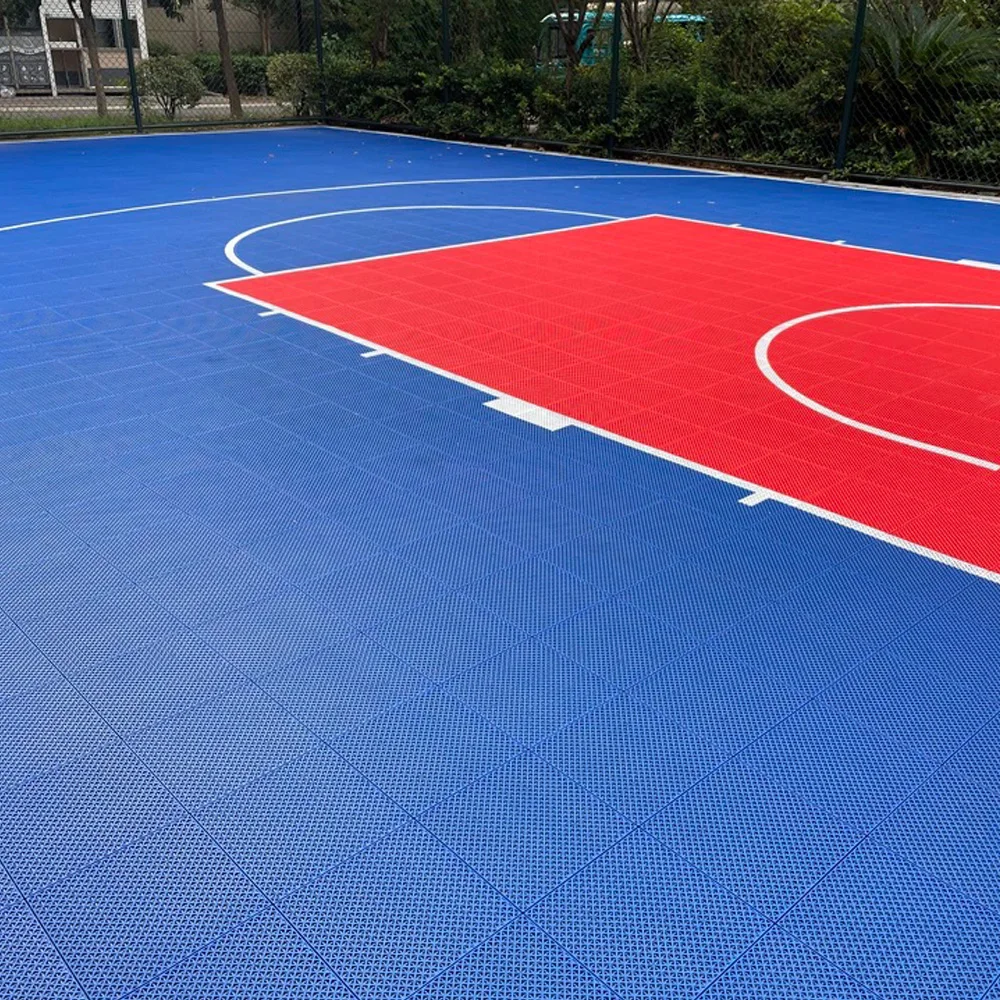 Beable ao ar livre intertravamento basquete esportes quadra piso 3vs3 pp telha fornecedor profissional quintal esporte quadra