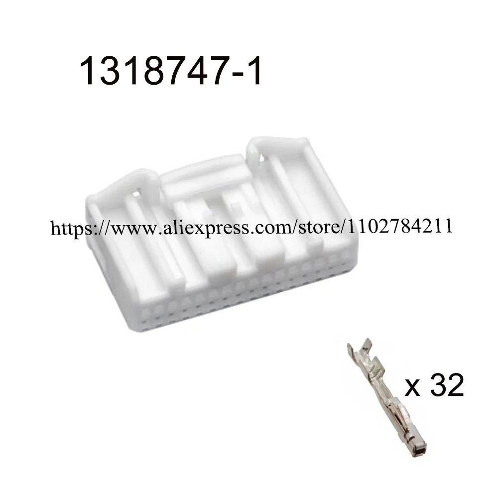 

200Set 1318747-1 automotive Waterproof male female wire connector terminal plug 32 pin socket rubber seal