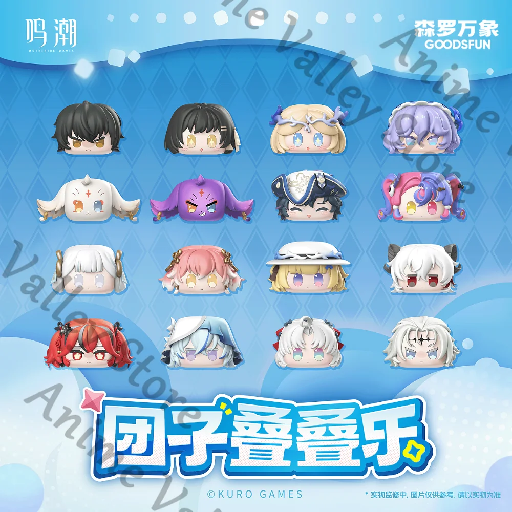 

Официальное аниме Wuthering Waves Cartethyia Jinhsi The Shorekeeper, фигурка пельменей, мультяшные гаражные комплекты, модель, украшение, подарок