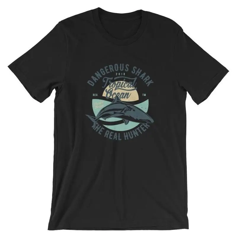 

Dangerous Shark T Shirt 100 Cotton Premium NEW