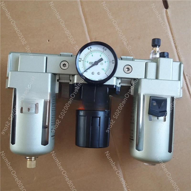 AC4000-04 Air Source Conditioning Combination Triple Pressure Reducing Valve DN15 Thread Four Points