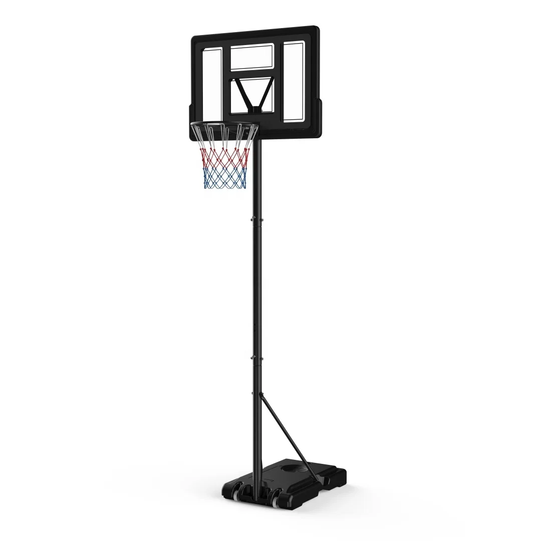 7.5-10ft Height Adjustable Basketball Hoop with Basketball Stand Portable Basketball Goal Outdoorpromote sales
