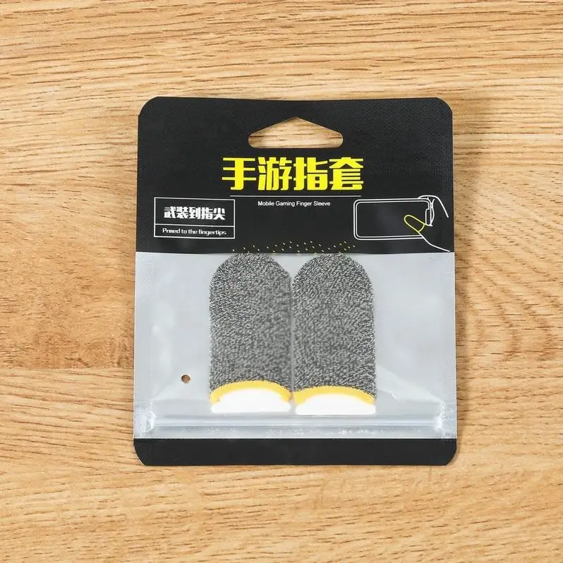 2 Chiếc Chơi Game Ngón Tay Thoáng Khí Đầu Ngón Tay Cho PUBG Trò Chơi Di Động Màn Hình Cảm Ứng Ngón Tay Nôi Cũi Bao Da Nhạy Cảm Di Động Cảm Ứng