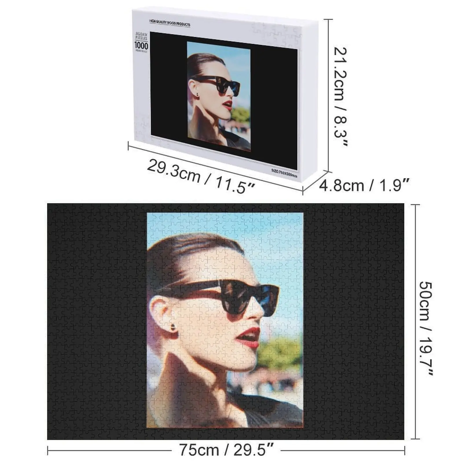 ケイティ ジグソーパズル カスタムギフト カスタムパズル