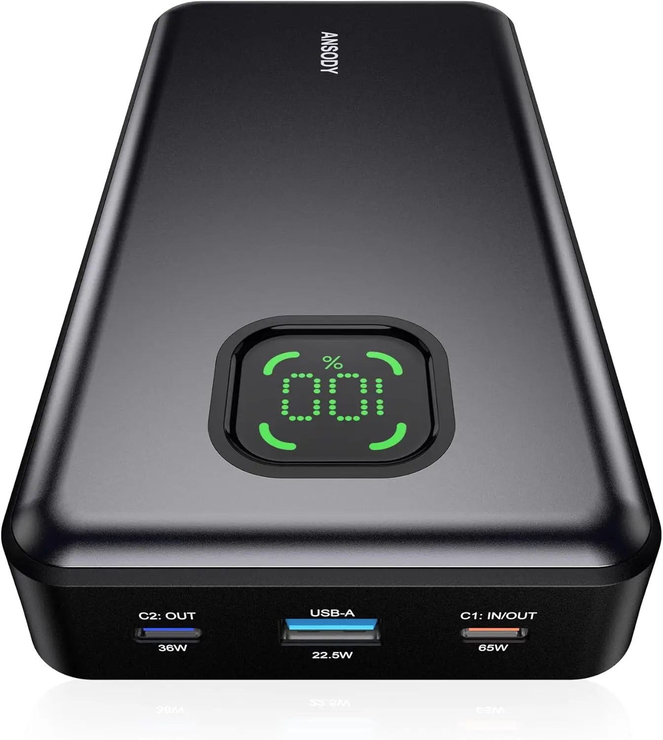 

Внешний аккумулятор для ноутбуков USB-C, 65 Вт, 25000 мАч, быстрая зарядка 100 Вт для MacBook, iPad, iPhone, Samsung, Switch