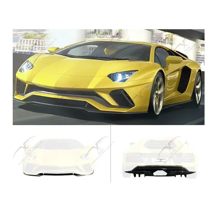 

OEM Automotive Accessories Carbon Fiber Auto Parts OEM Carbon Fiber Rear Diffuser Side Skirt Spoiler For Lamborghini