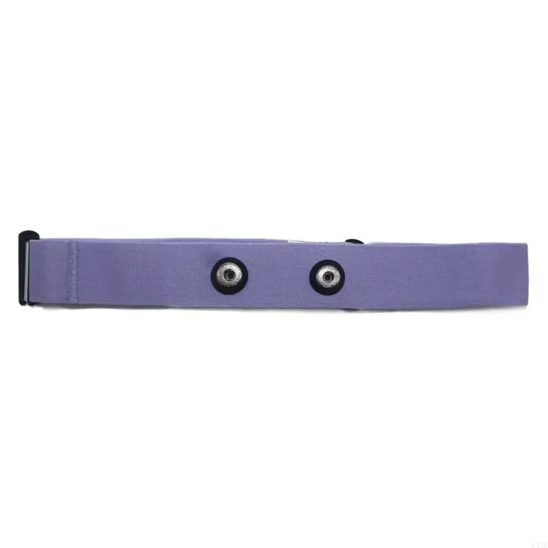 Flexible Heart Rate Monitor Replacement Stretchable Silicone Chest Strap 