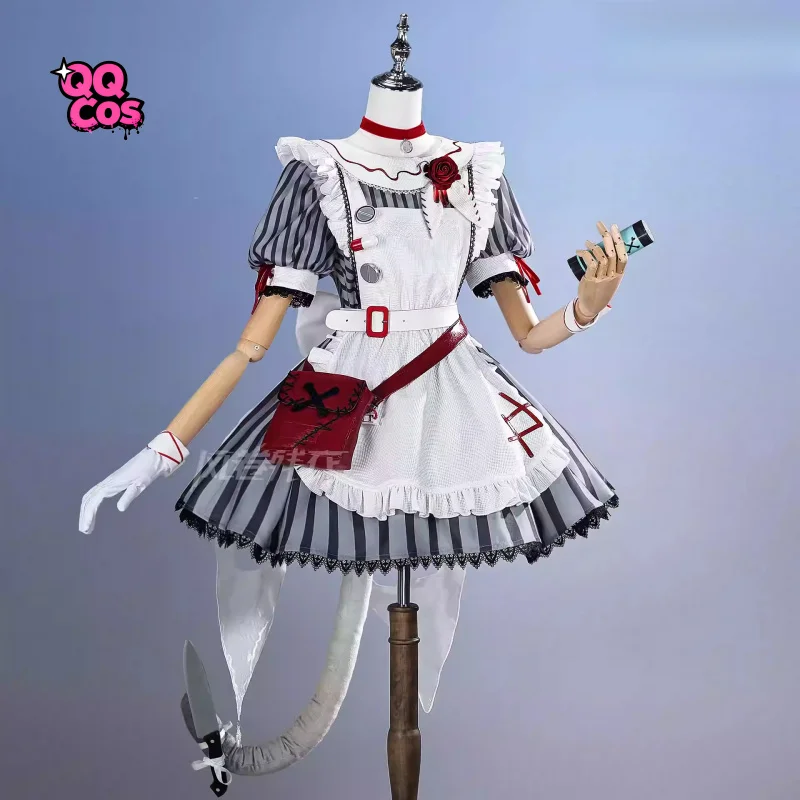 

Arknights Nightsmoke (Sanatorium Horror Ver.))cosplay Christmas Party Gorgeous Uniform Accessories Props Complete Set QQcos