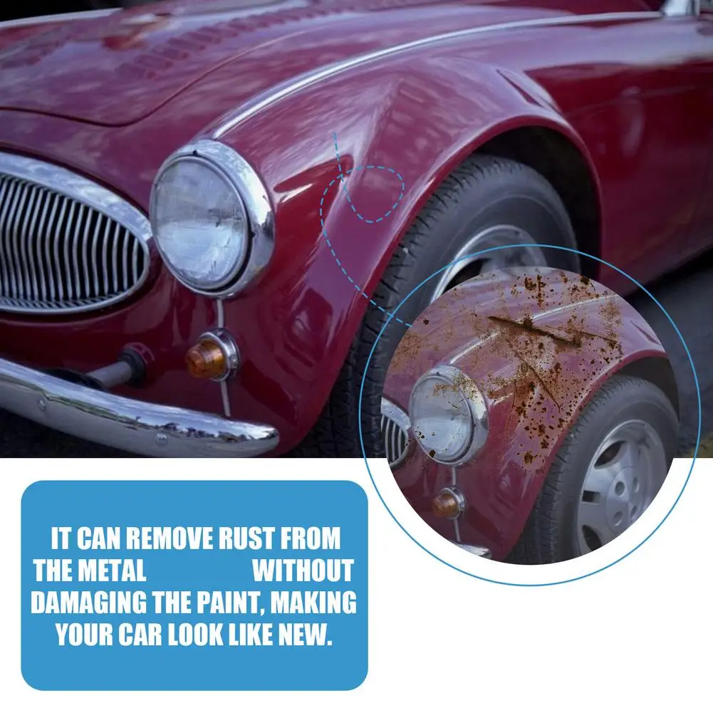Car Exterior Rust Dust Cleaning Agent Removes Iron Powder On Wheels And Paint Creates Smooth Finish And Long Lasting Protection view 5