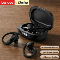 Choice Lenovo LP75 OWS Wireless Sports Earphones Bluetooth 5.3 Waterproof Earbuds HiFi Stereo Noise Canceling Gaming Headphones