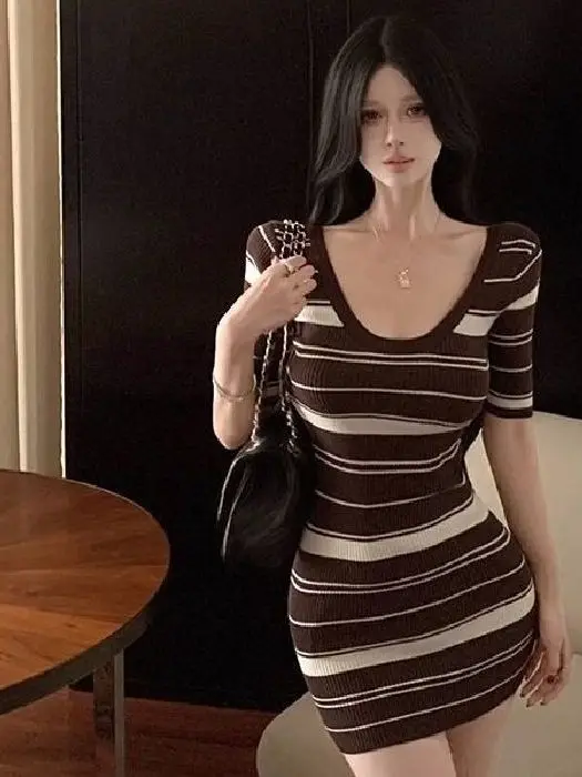 

Трансграничный трикотажный ор-Sve V-Ne Bal Dr Женский облегающий костюм с застежкой на талии Dr Spicy Girl Sle Повседневная одежда