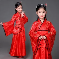 traditional chinese lion dance costume folk dance costume hanfu dress for girl kids children girls lion dance china clothing