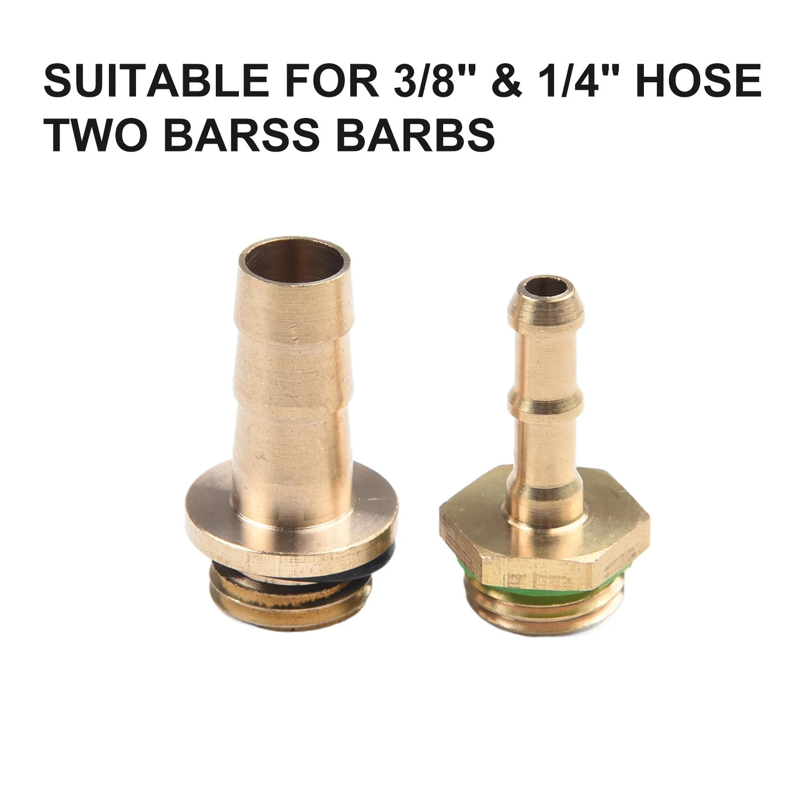 

Sprayer Wand With 2PCS Brass Barb Sprayer Wand Replacement Fit Most 3/8" And 1/4" Hoses Watering Garden Supplies