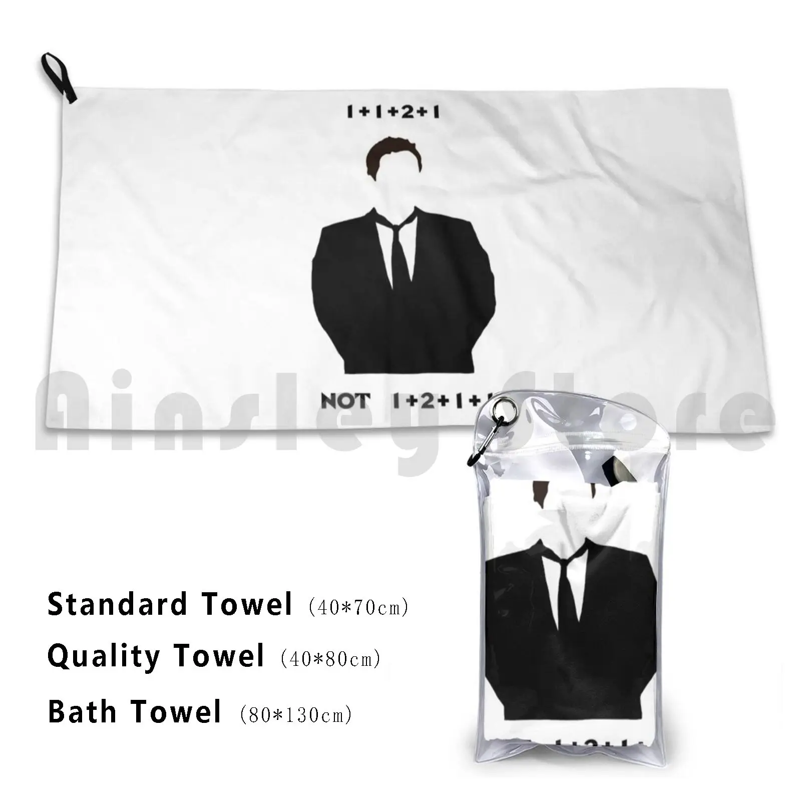 Wadsworth serviette de bain personnalisée Wadsworth Mr Boddy Tim Curry Clue Clue film majordome jeu de société