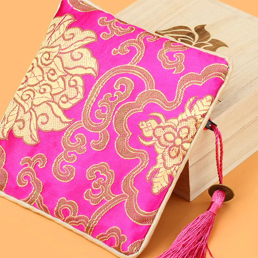 

10pcs Jewelry Bag Material Wedding Favors Buddha Beads Rings Earrings Bracelets Necklaces Travel Party Storage Bags