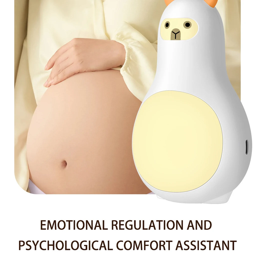 Portable Sleeping Aid Speaker Warm Mode Night Light 50H Long Battery Life Multiple Sound Scenes Sleep White Noise instrument