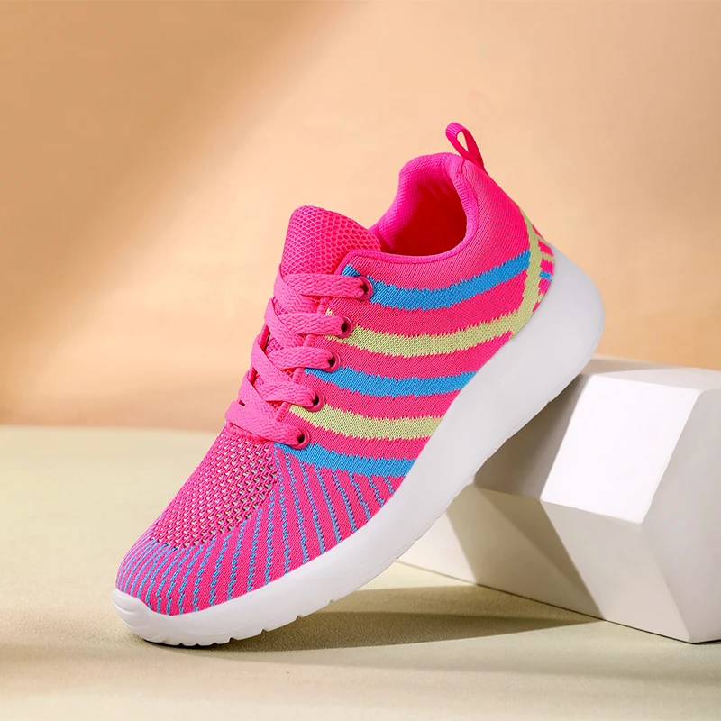 Fashion Women's Sneakers Breathable Mesh Sports Shoes Lightweight Comforthable Women Running Shoes Athletic Jogging Footwear