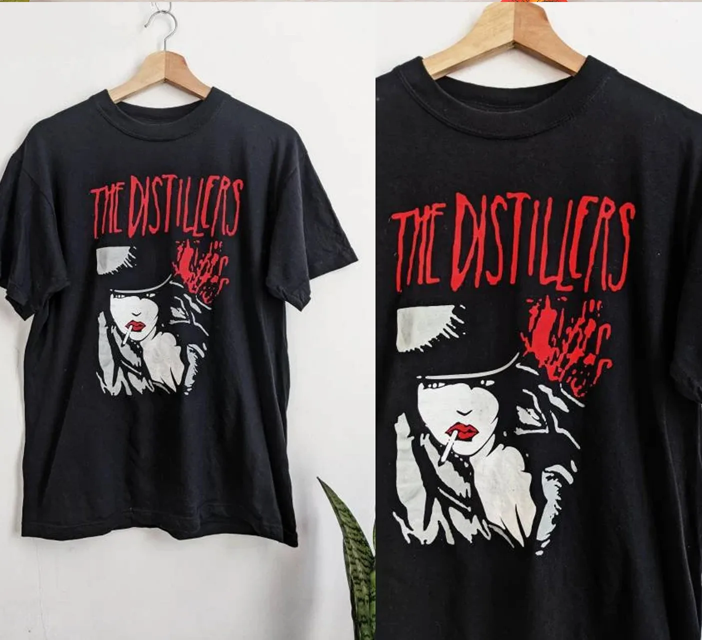 The Distillers punk rock band Black All sizes T shirt TA5663