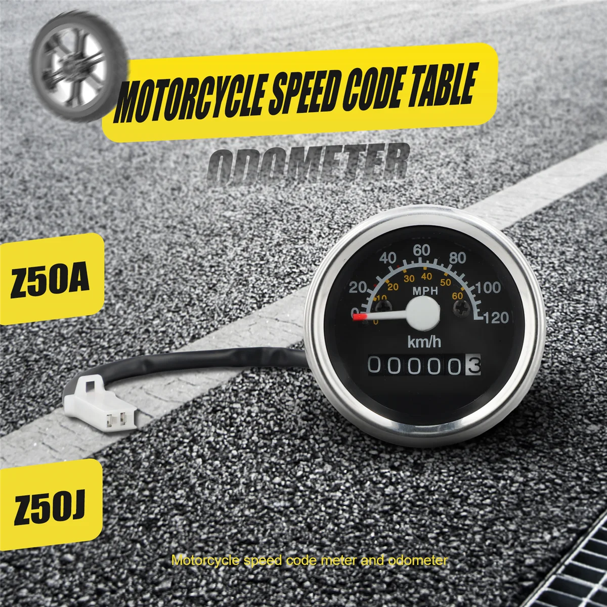 Motorcycle Speedometer for Honda Monkey Z50 Z50J Z50A Bike Skyteam Z50 Gorilla image 4