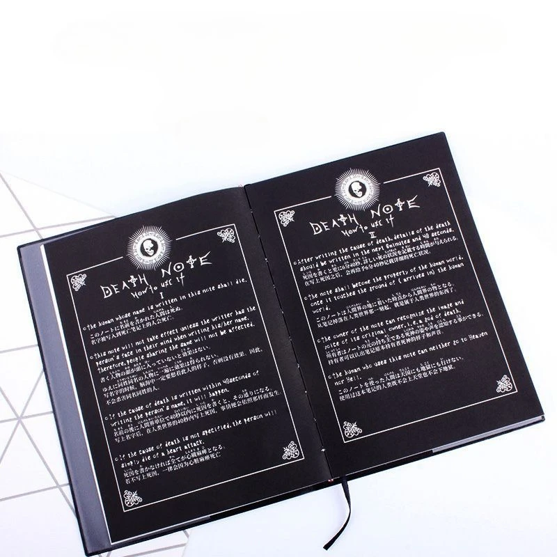 Anime Death Note Notebook Leather Diary Cosplay Performance Props Party Supplies School Supplies Cartoon Stationery Ornaments view 2