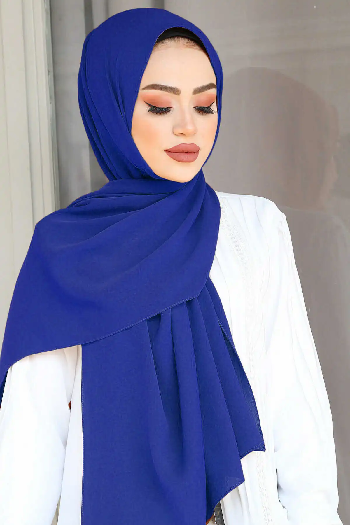 Caz Shawl E Saks Winter Autumn 2021 Muslim Women Hijab headscarf Islamic Turkey