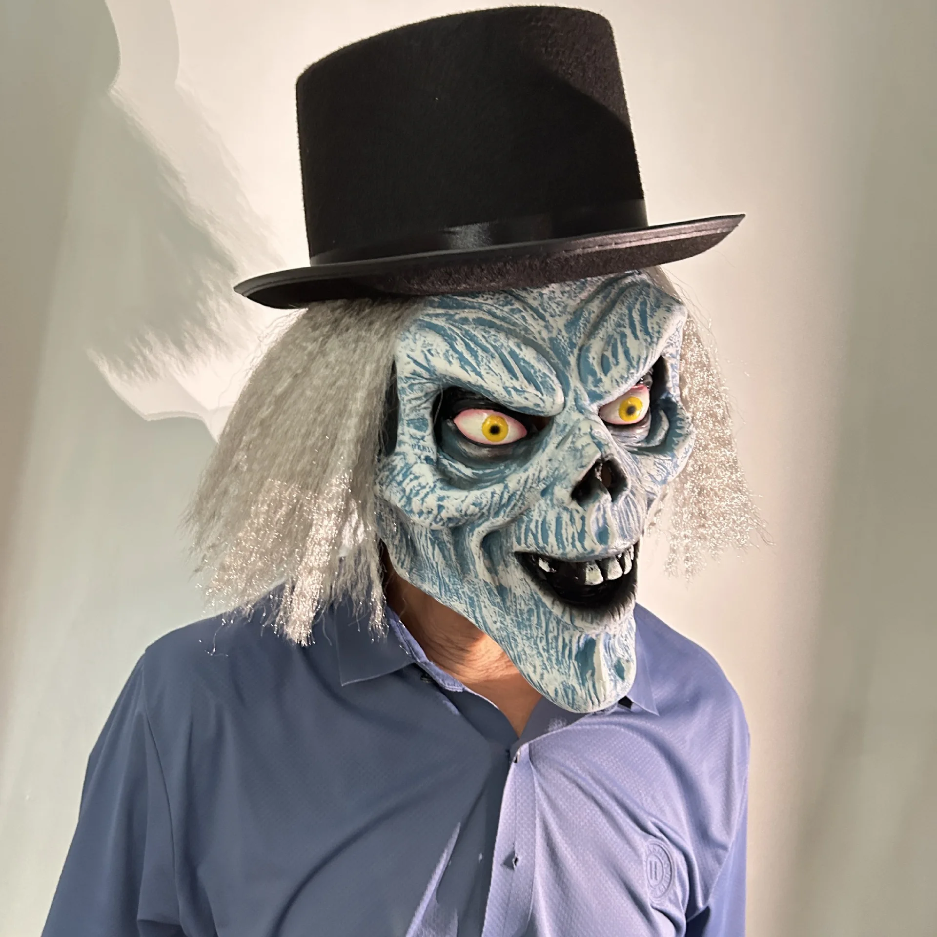 หน้ากากปีศาจสุดหลอน หน้ากากเต็มหัว น่ากลัว ตลก สำหรับงานปาร์ตี้ฮาโลวีน งานแฟนซีคอสเพลย์ อุปกรณ์ประกอบชุด