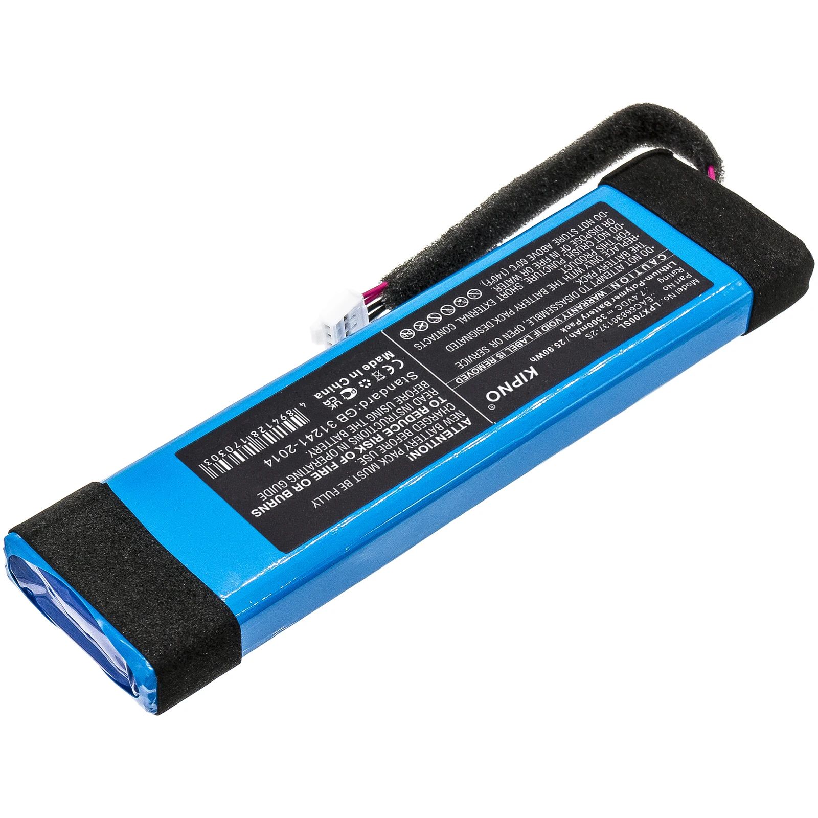 KIPNO Replacement Battery for LG:XBOOM Go PL7,EAC66836137-2S,Speaker-3500mAh - Image 4