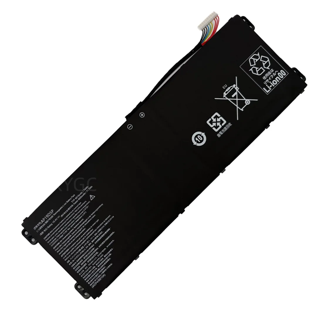 New Laptop Battery AP19D5P 15.4V 74Wh 4810mAh For Acer CONCEPTD 3 EZEL CC315 CC314 Predator HELIOS 500 PH517 700 PH717