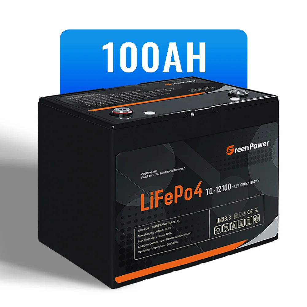 12V Lifepo4 Battery 100Ah 24V 100Ah 200Ah 300Ah Gel Lithium Ion Batteries With Bms