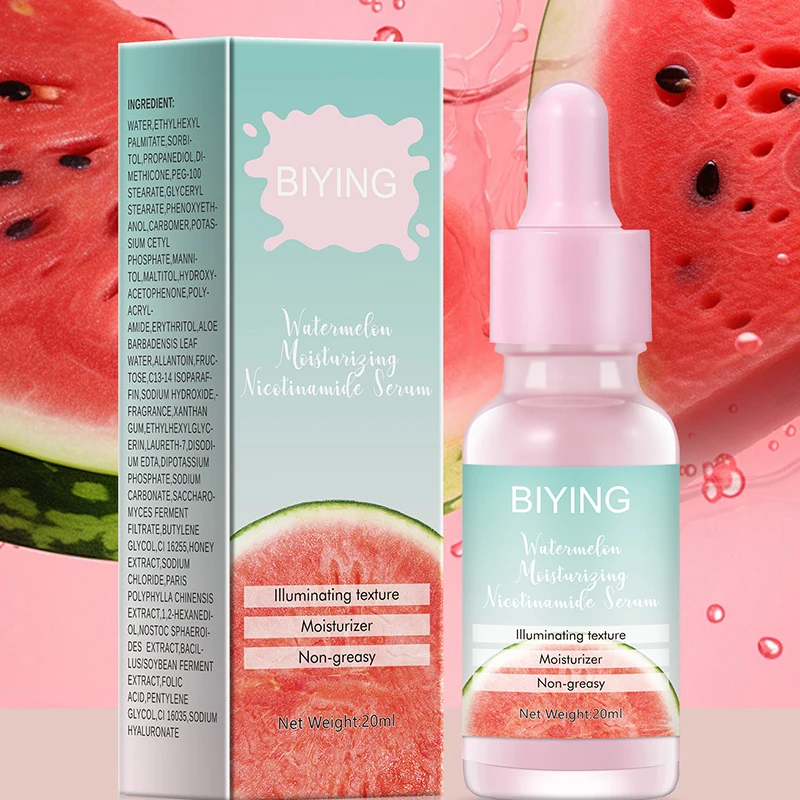 

Watermelon High Concentration Niacinamide Essence Brightening Facial Moisturizing Refreshing Non-greasy Oil Control Skin Care