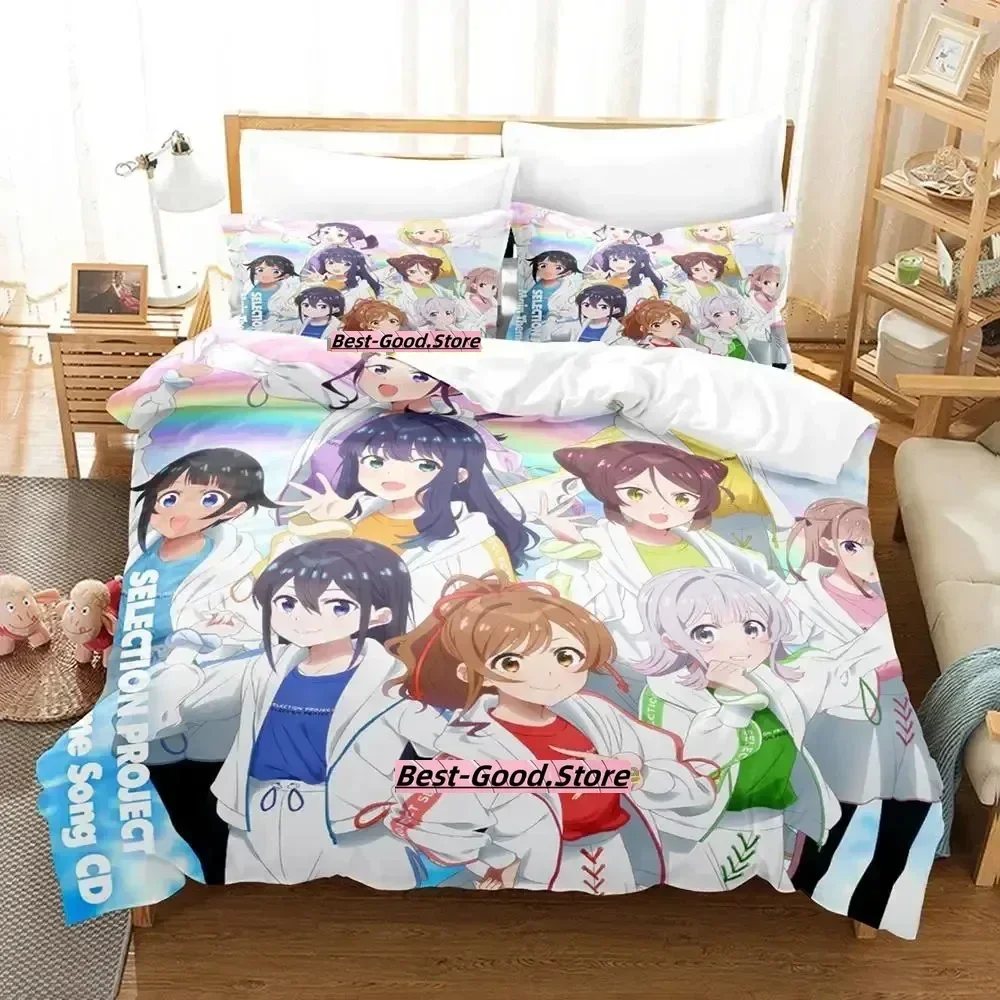 

2023 SELECTION PROJECT Bedding Set Duvet Cover Sheet Printed Bed Set Pillowcase Bed Full Queen King Size Comforter Bedroom