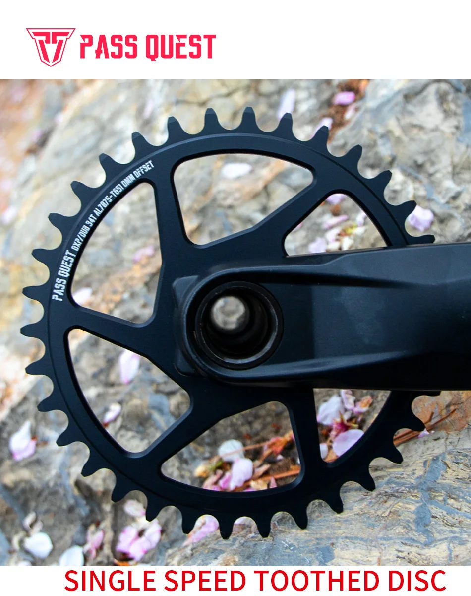 For Sram Gxp Dirt Jump Urban And Street Action Bike Dedicated Single-speed Chainring 104BCD and GXP 3nail single-speed Chainring