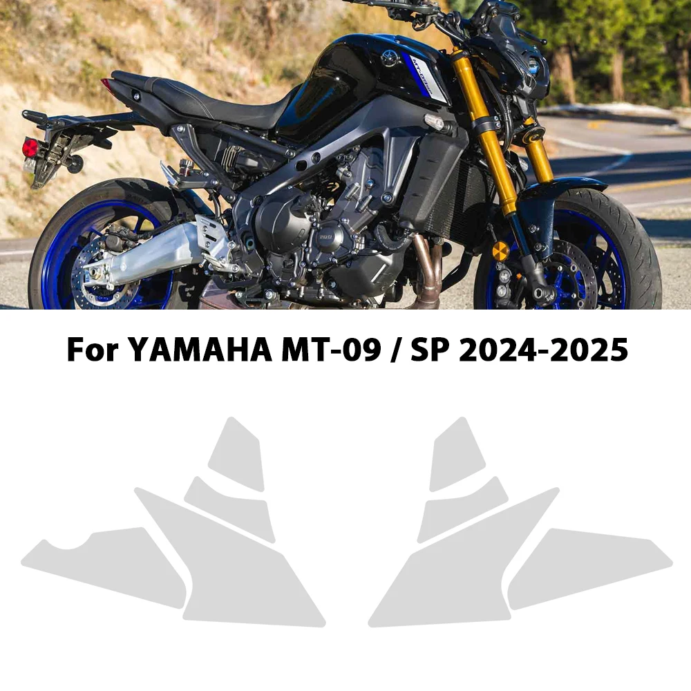 

For YAMAHA MT-09 MT09 SP 2024- Paint Protection Film Protect MT 09 Accessories Fairing Tank Anti-scratch Transparent TPU Sticker